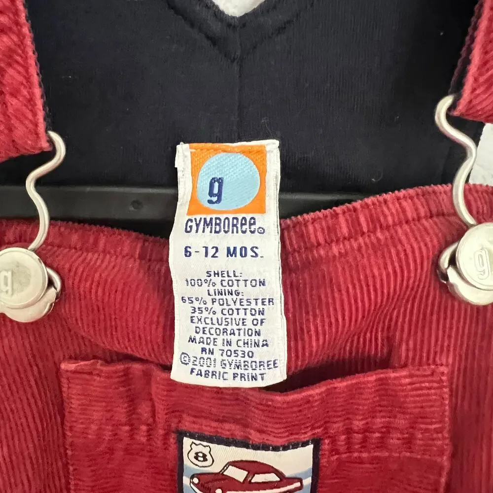 Gymboree vintage red